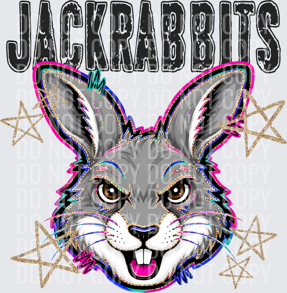 KayndiDesigns 08.26 Grunge Varsity Jackrabbits