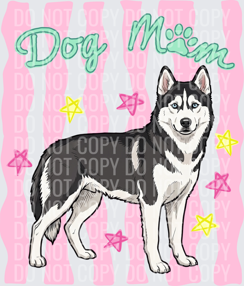 Husky Dog Mom