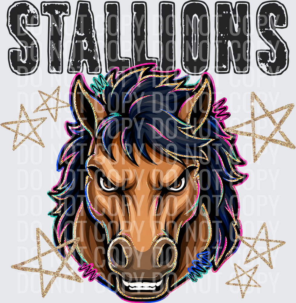 KayndiDesigns 08.26 Grunge Varsity Stallions 4