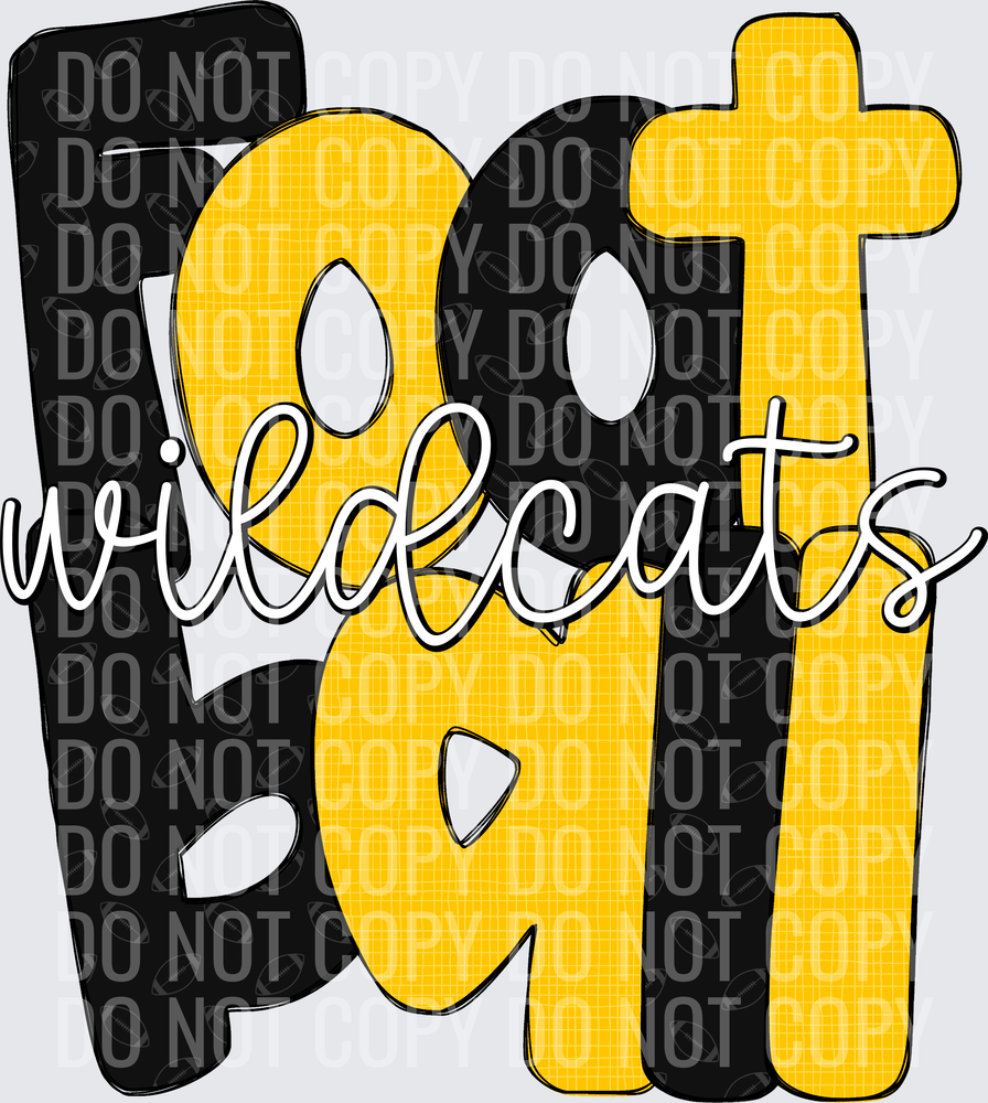 WildcatsFootball-BlackYellowGold