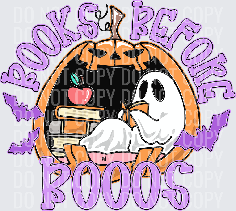 Books before boos