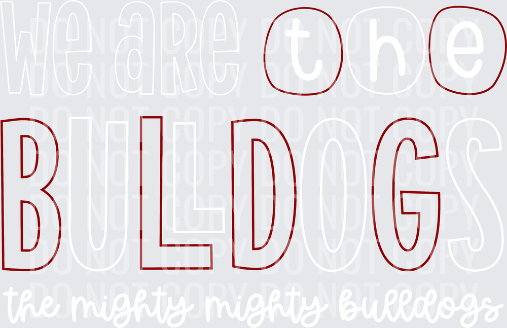 Bulldogs-WeAreThe-MaroonWhite