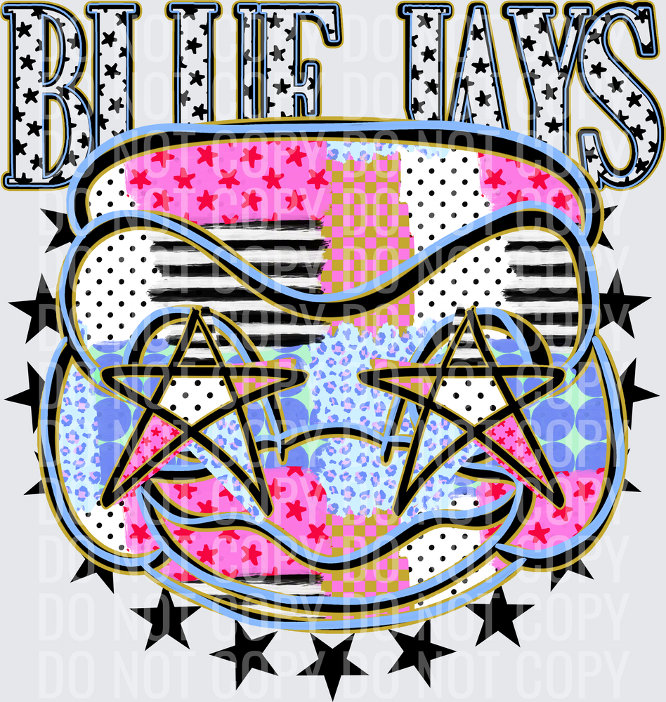 KayndiDesigns 09.26 Patchwork Varisty Stars Blue Jays 2