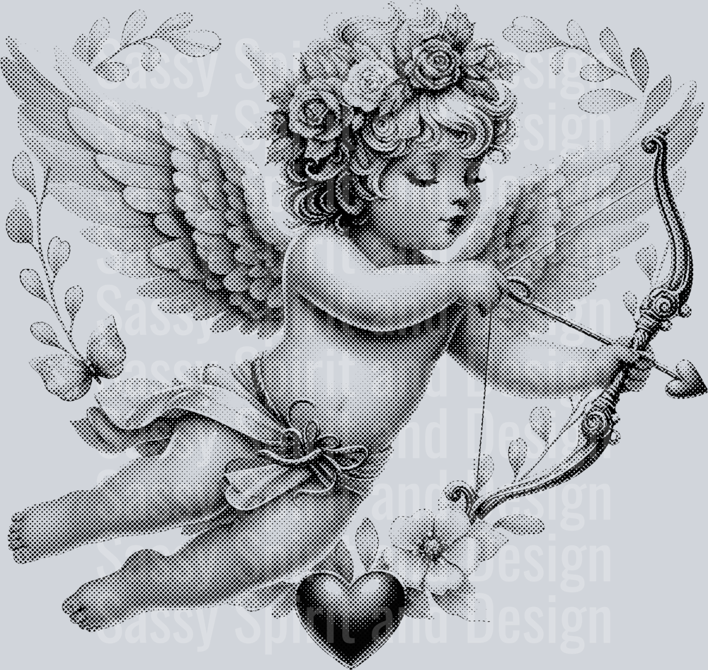 CUPID HALFTONE HEAVIER DOTS