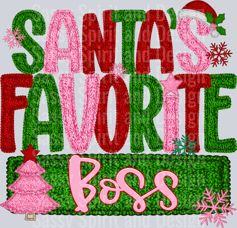 SANTAS FAVORITE BOSS