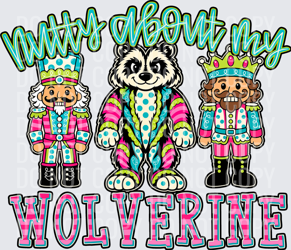 KayndiDesigns 10.26 Nutty About My Wolverines