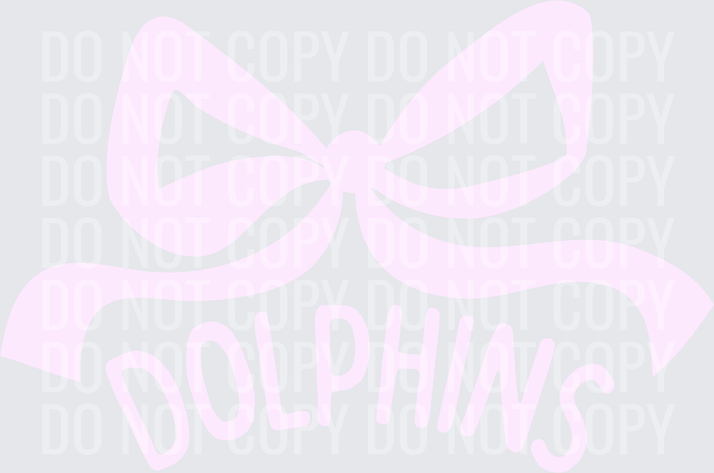 Dolphins bow