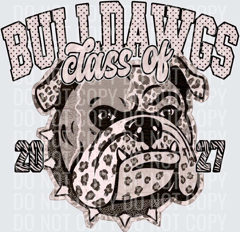 KayndiDesigns 10.26 Class of 2027 Neutral Bulldawgs 2