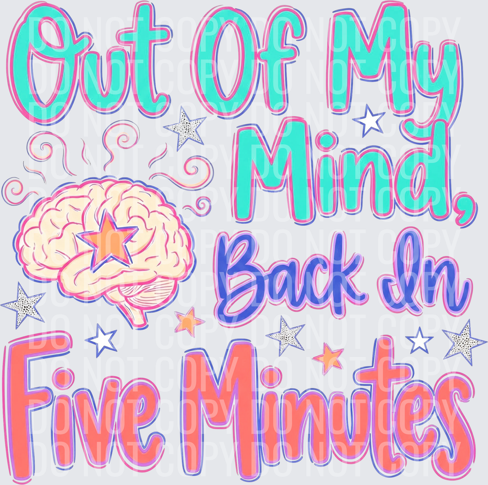 out of my mind be back in five hwds