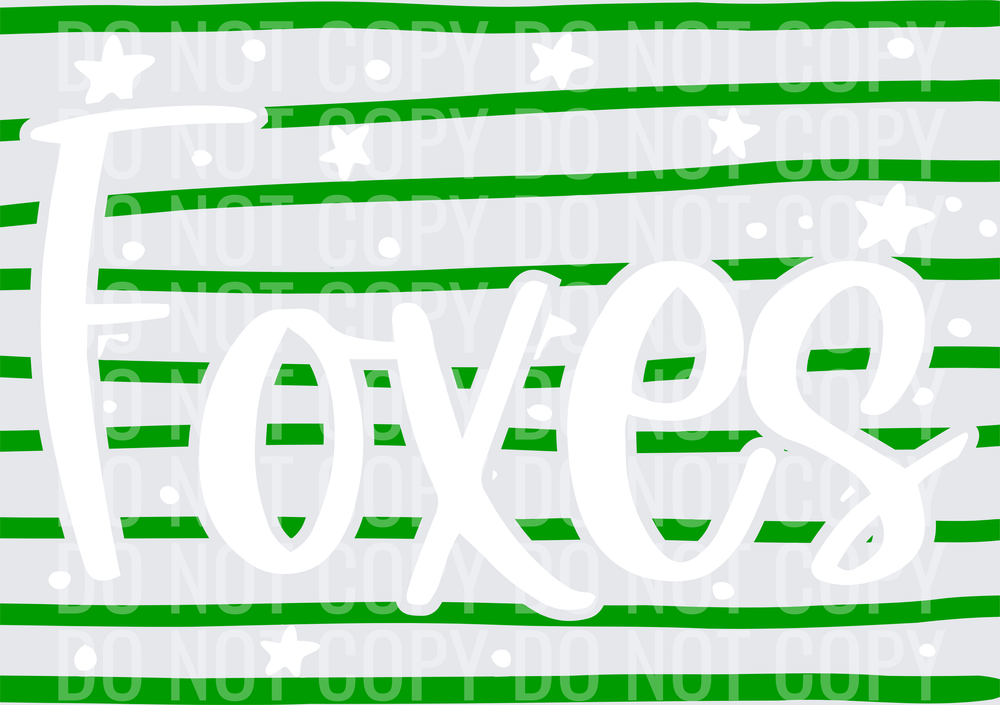 FoxesGreenWhite