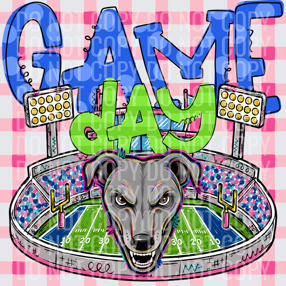 KayndiDesigns 08.26 Game Day Stadium Greyhounds