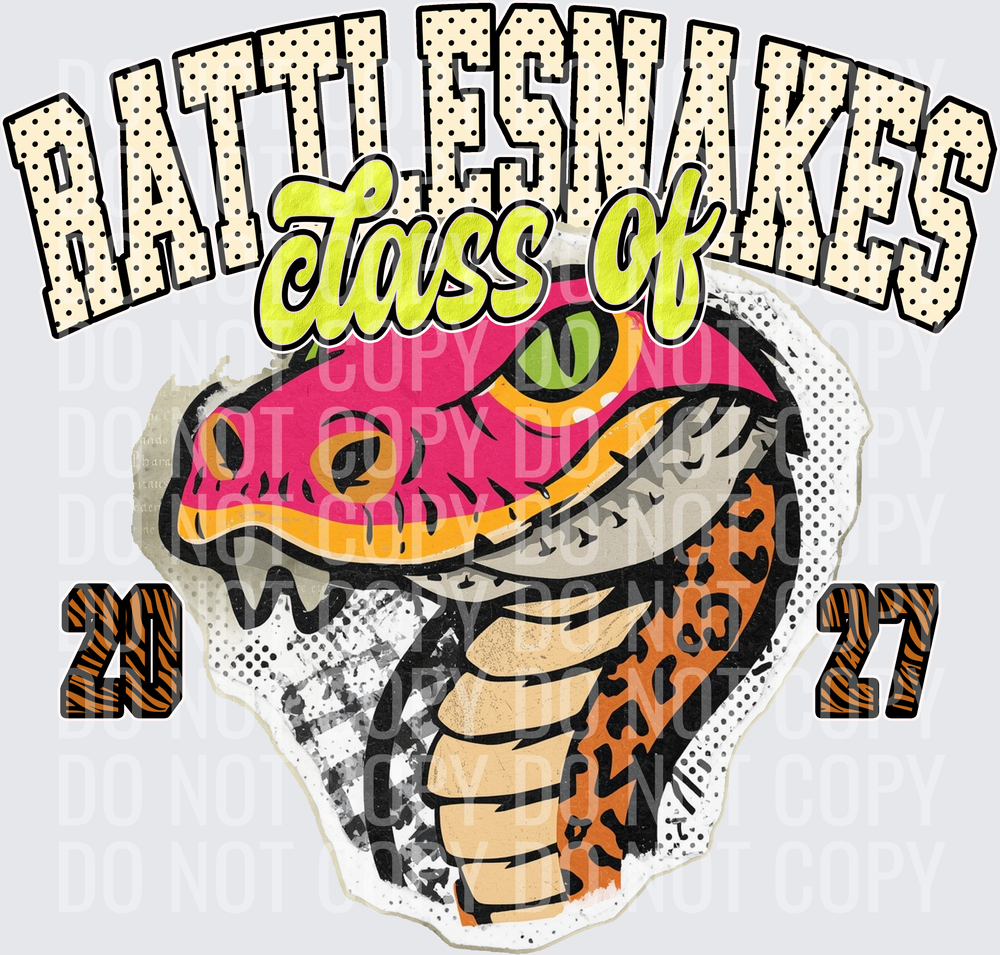 KayndiDesigns 10.26 Class of 2027 Bright Rattlesnakes 9
