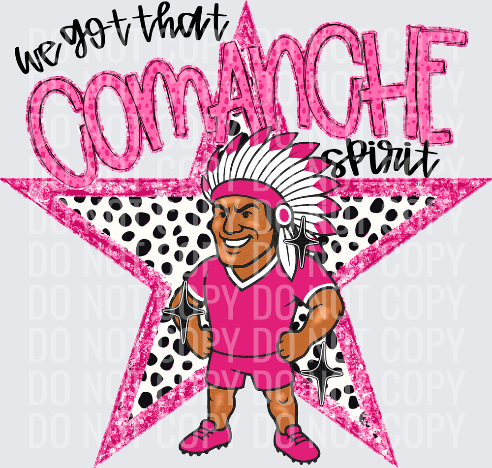 KayndiDesigns 09.26 We Got That Spirit Comanche Pink