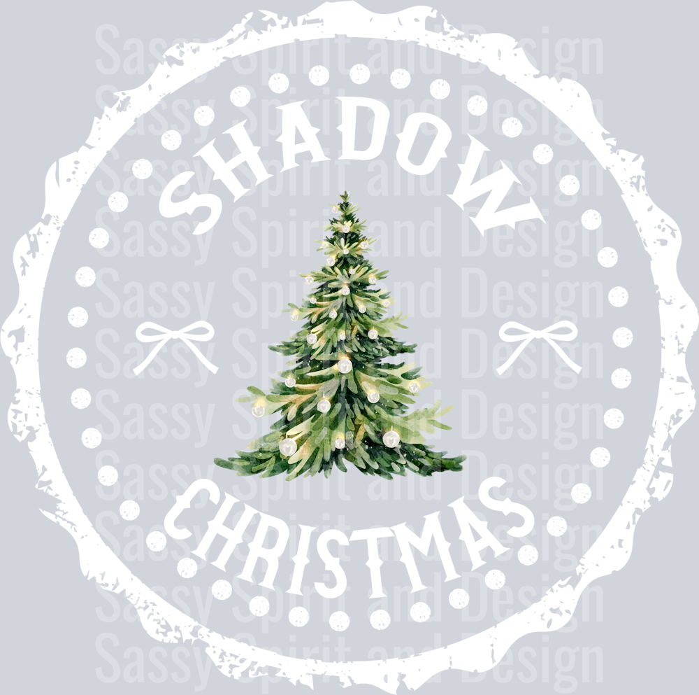 SHADOW CHRISTMAS STAMP