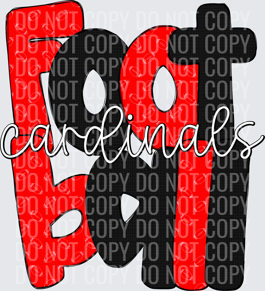 CardinalsFootballRedBlack