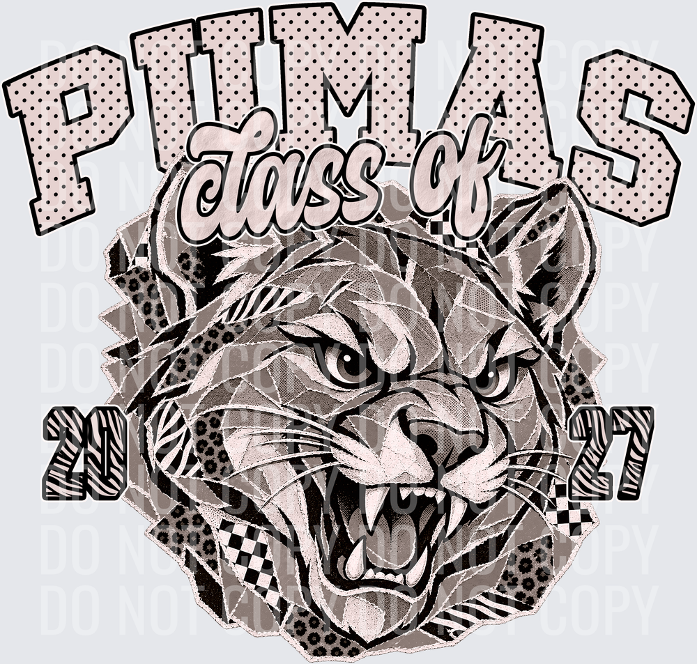 KayndiDesigns 10.26 Class of 2027 Neutral Pumas 2