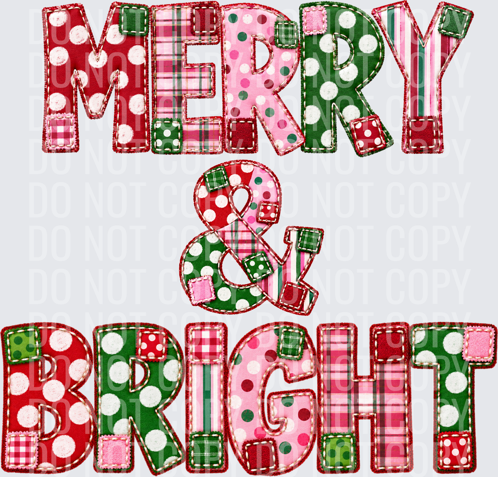 MERRY BRIGHT PINK RED