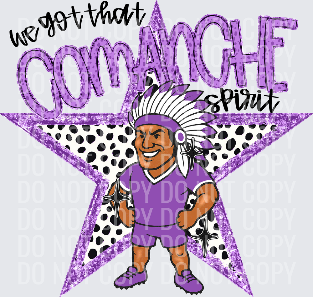 KayndiDesigns 09.26 We Got That Spirit Comanche Purple