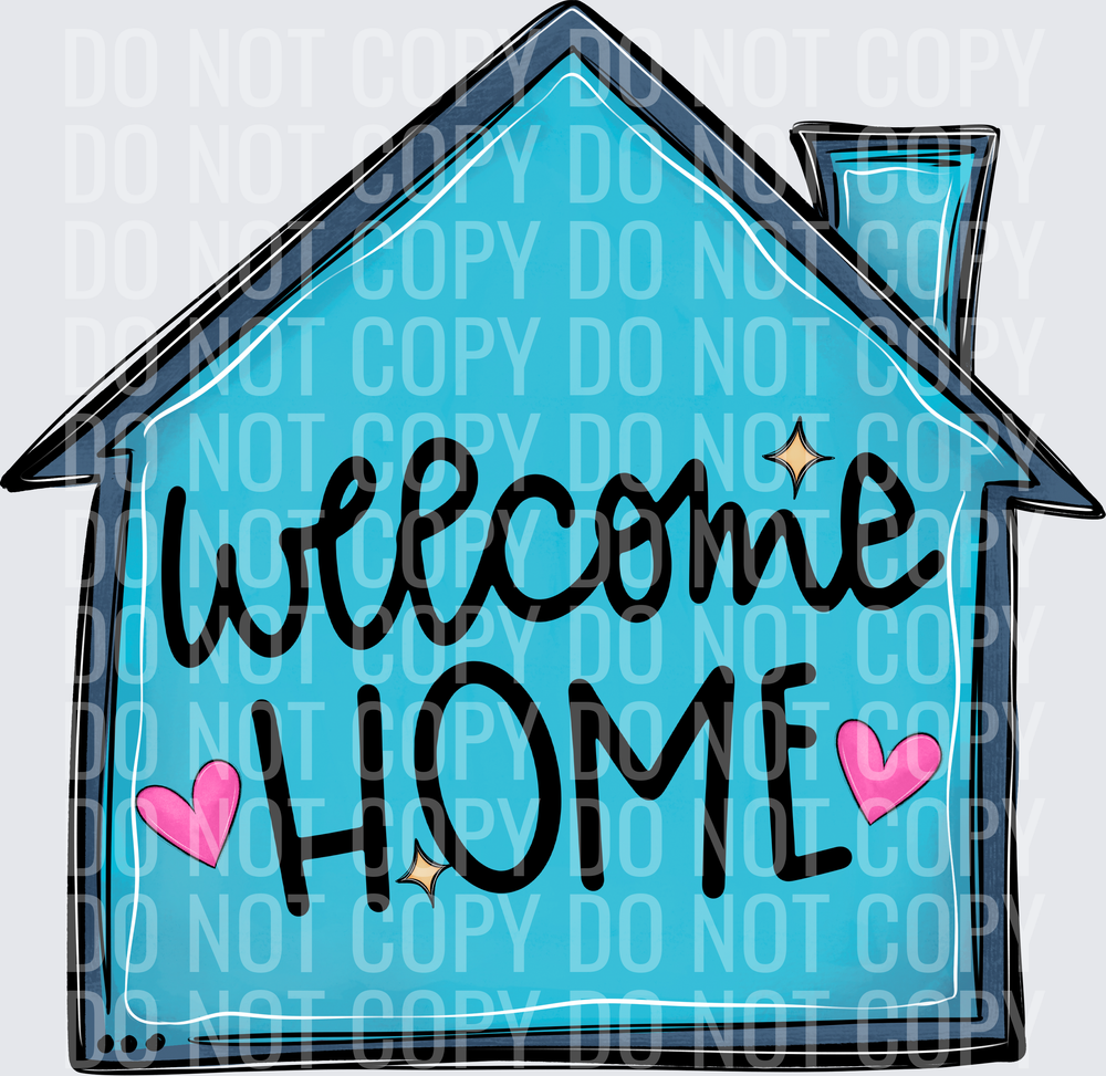 welcome home blue