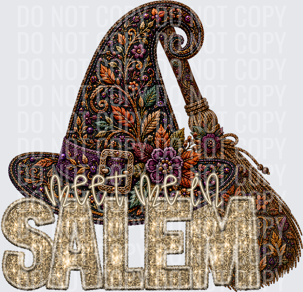MEET ME IN SALEM HAT BROOM
