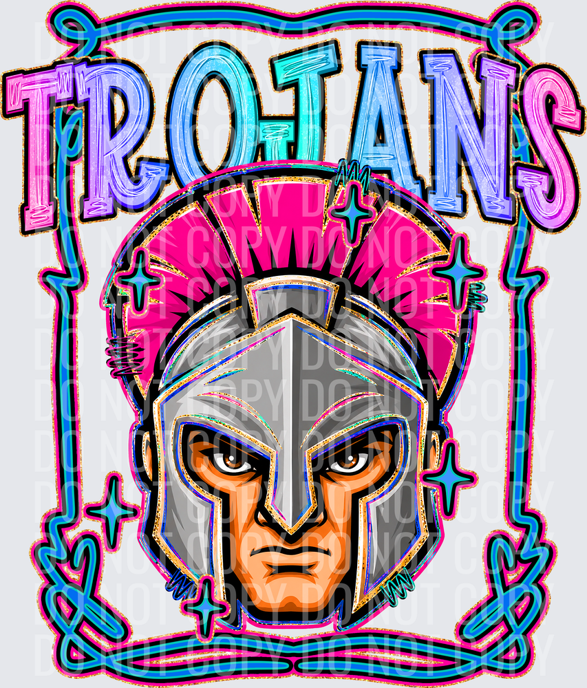 KayndiDesigns 08.26 Retro Pop Trojans