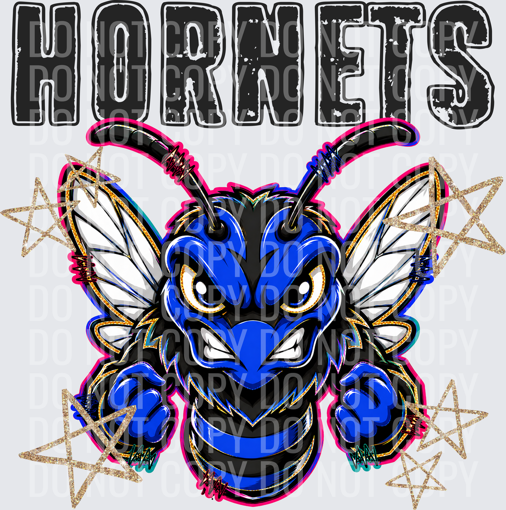 KayndiDesigns 08.26 Grunge Varsity Hornets 5