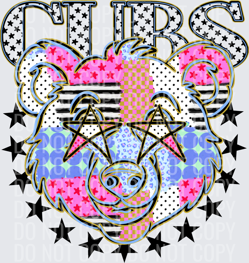 KayndiDesigns 09.26 Patchwork Varisty Stars Cubs