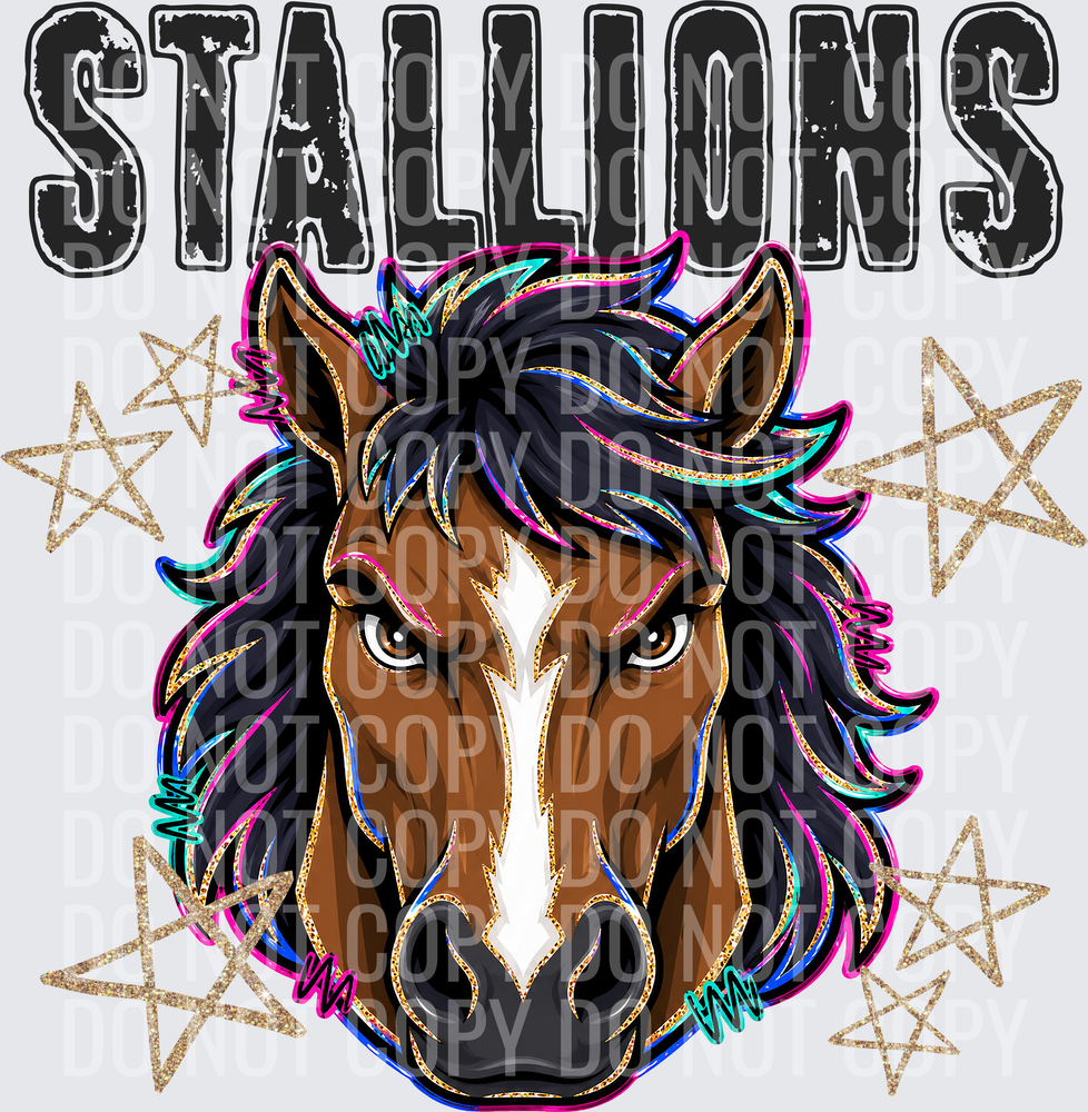 KayndiDesigns 08.26 Grunge Varsity Stallions 7