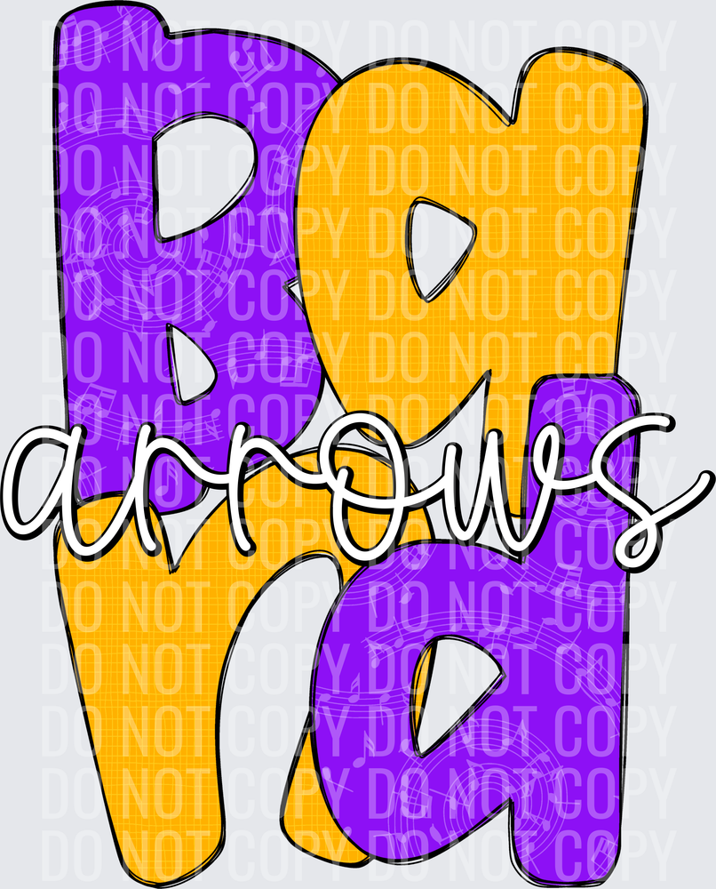 ArrowsPurpleGold-Band