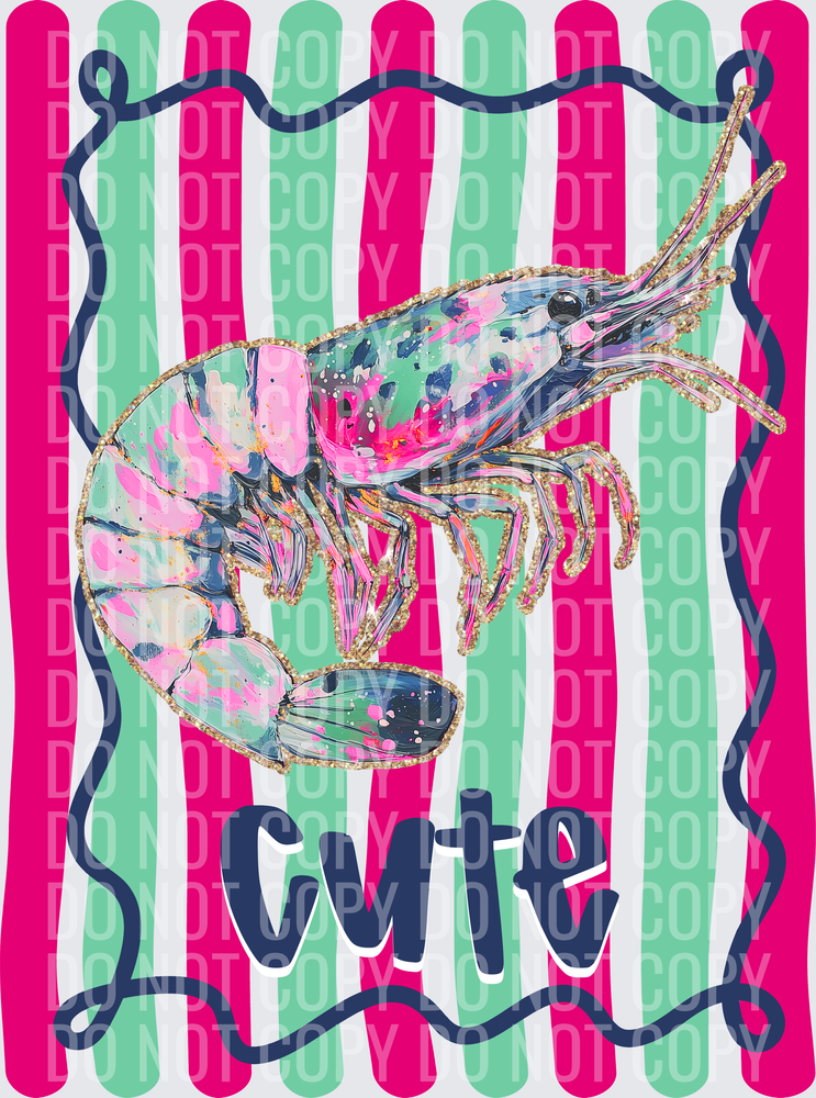 shrimply cute
