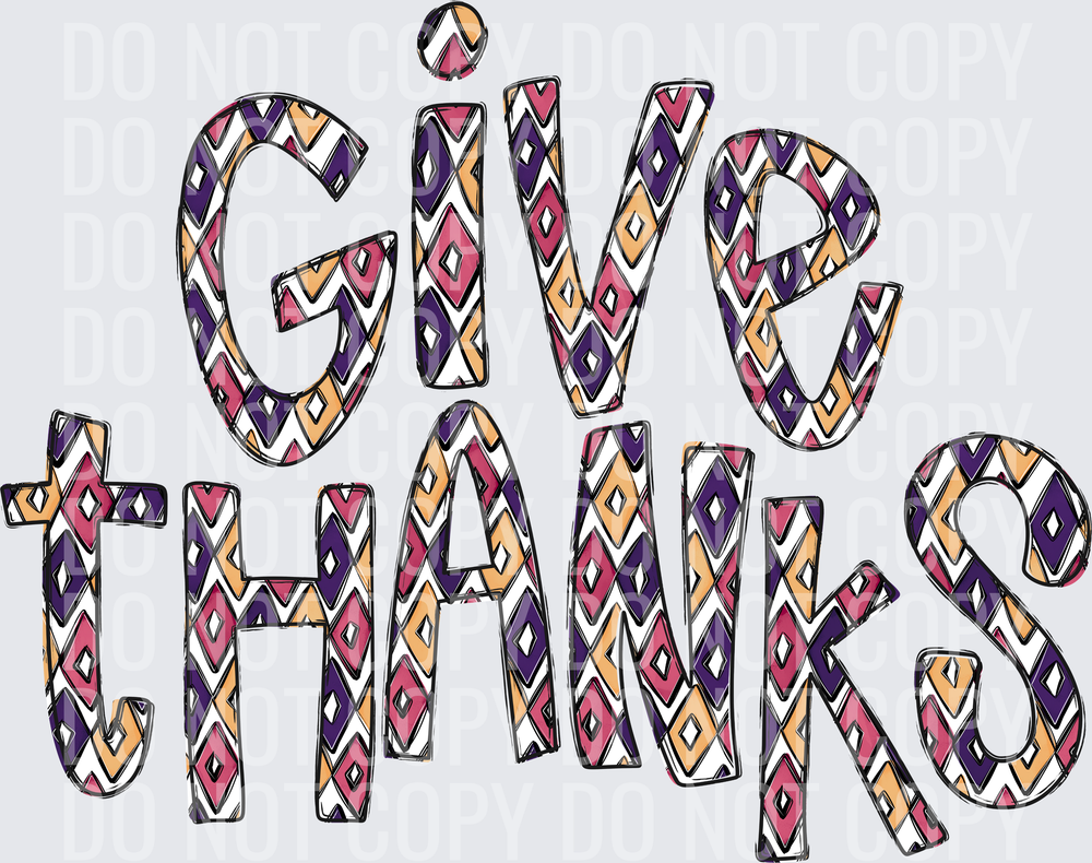 GIVE THANKS