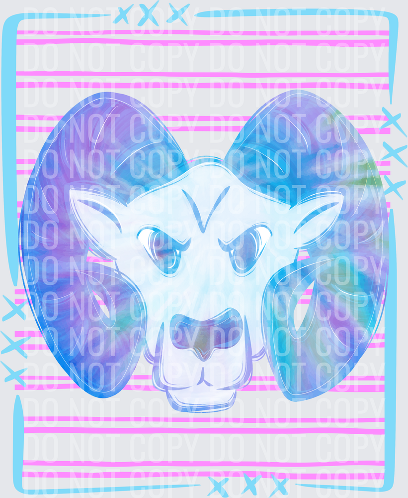 KayndiDesigns 05.26 TieDye Stripe Ram