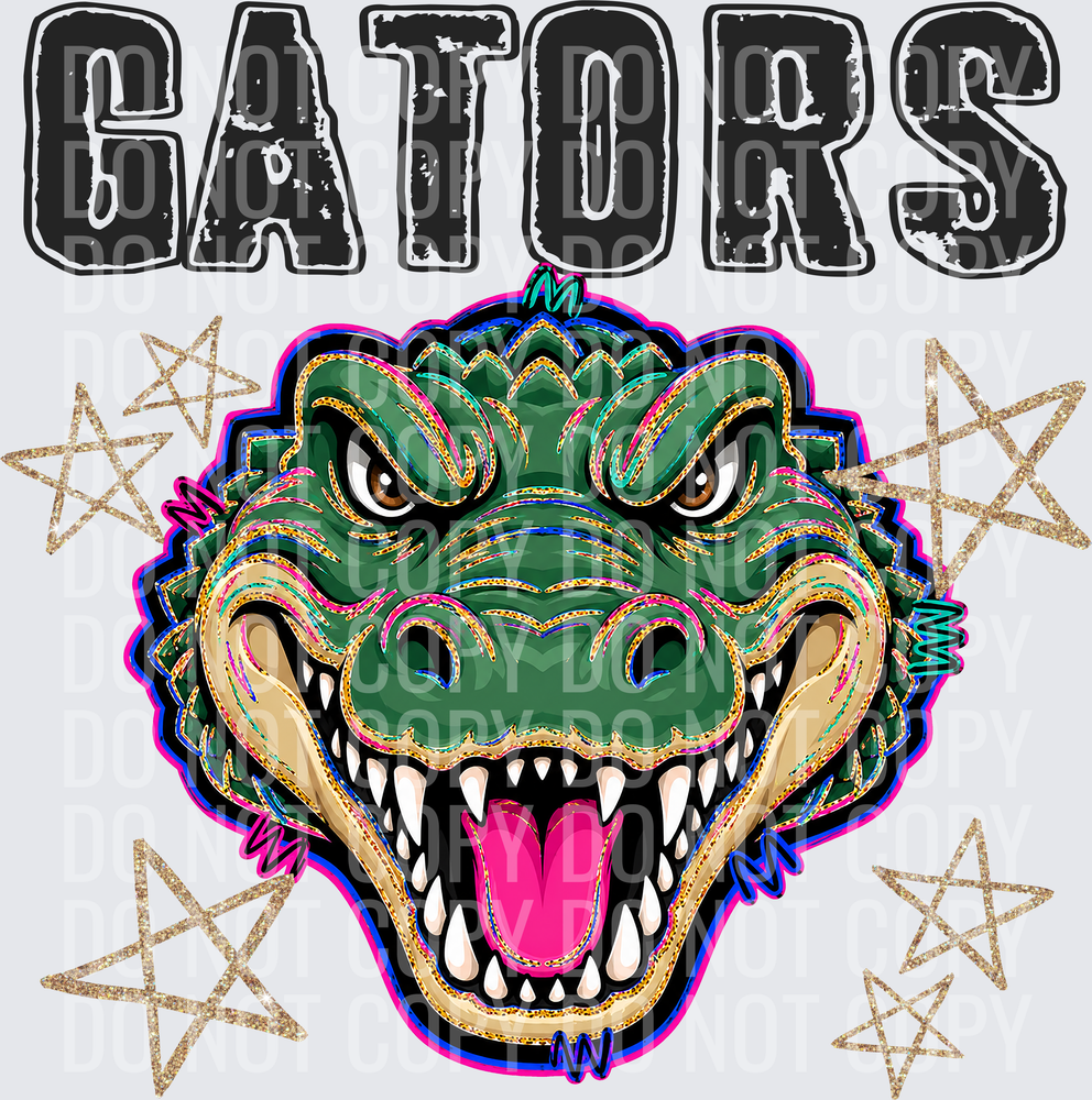 KayndiDesigns 08.26 Grunge Varsity Gators