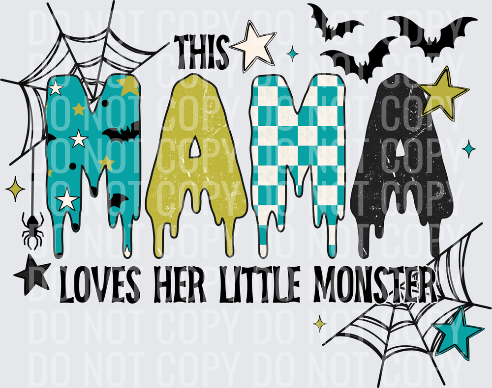 This mama loves her little monster
