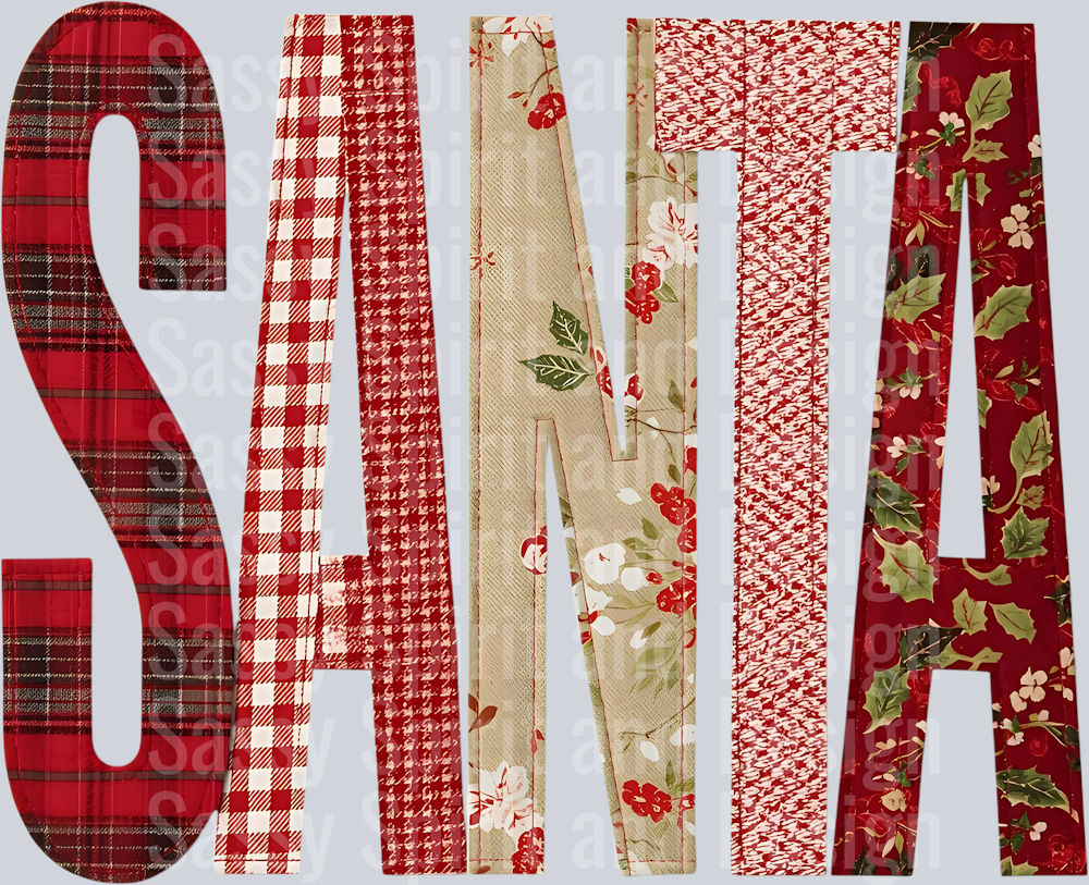 SANTA CHRISTMAS PATCH