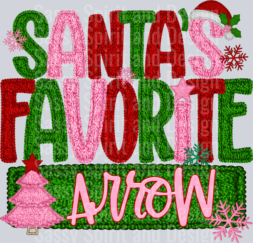 SANTAS FAVORITE ARROW