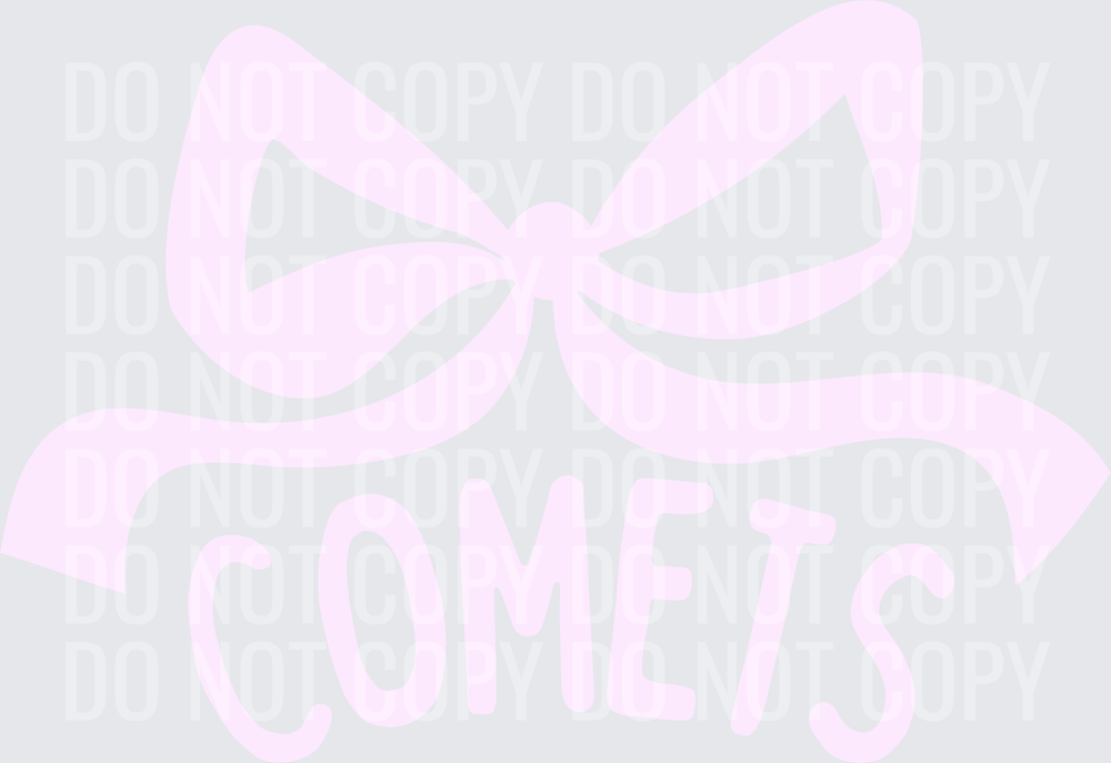 Comets bow