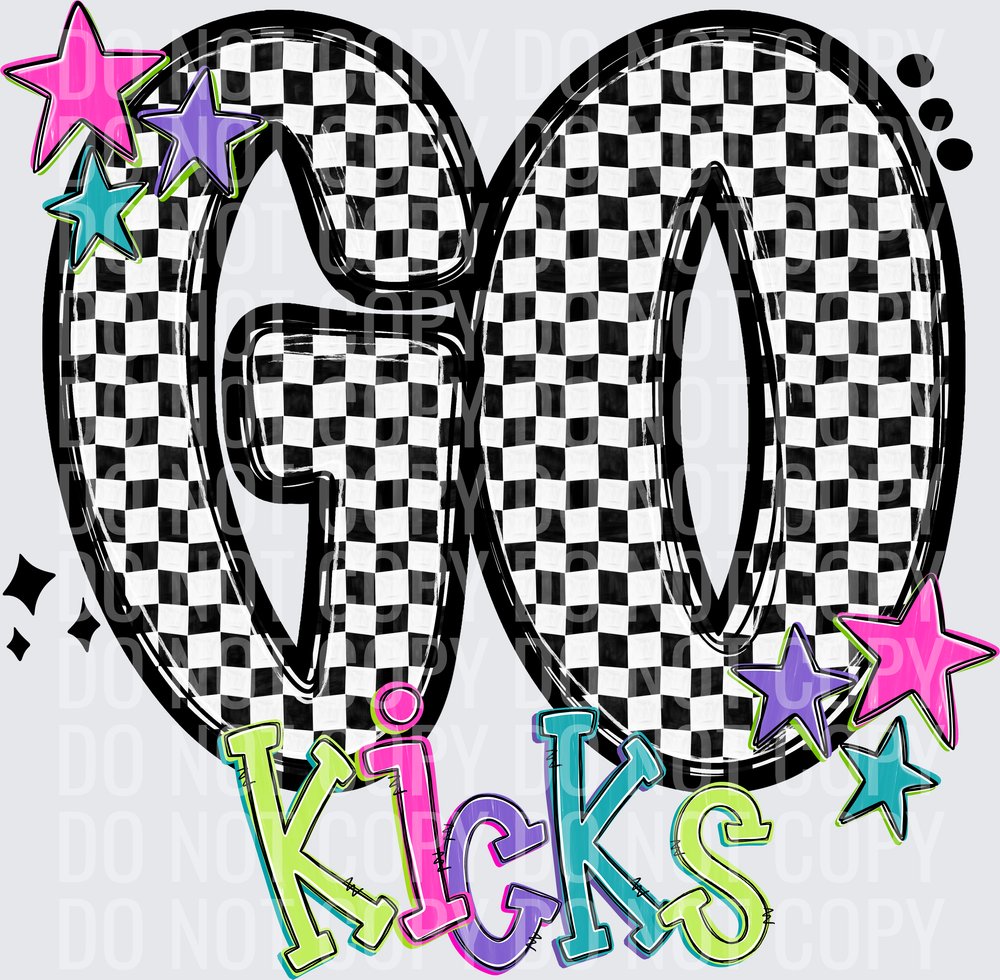 kicksGo Checker Neons 0926-0025