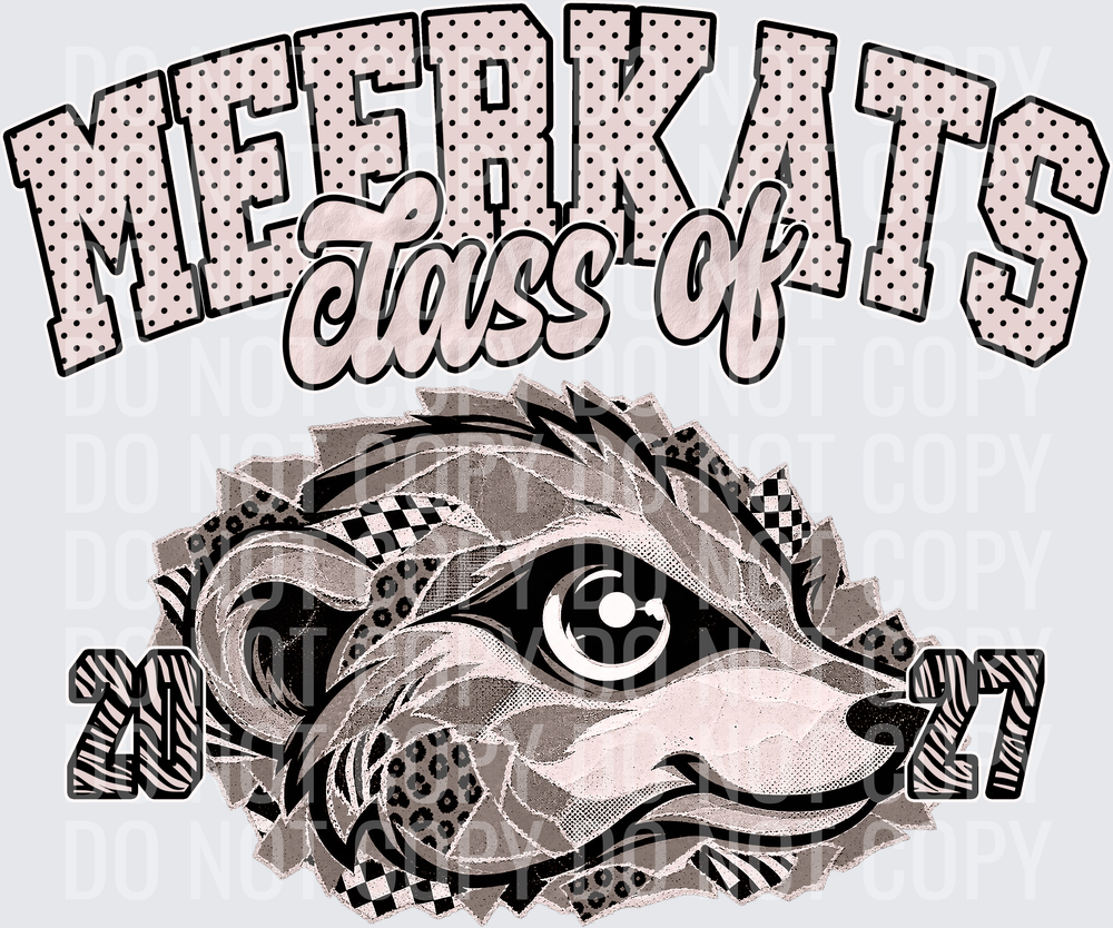 KayndiDesigns 10.26 Class of 2027 Neutral Meerkats