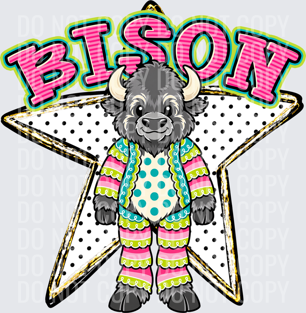 KayndiDesigns 10.26 Pattern Parade Star Bison