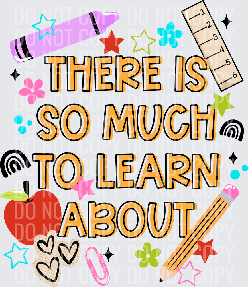 So_Much_To_Learn_About