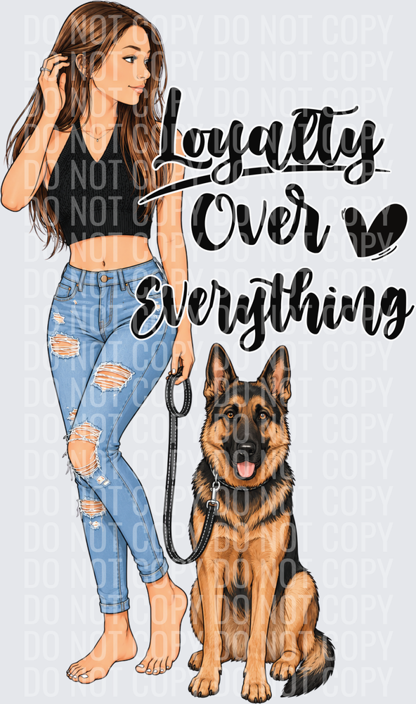 Loyalty over everything German shepherd