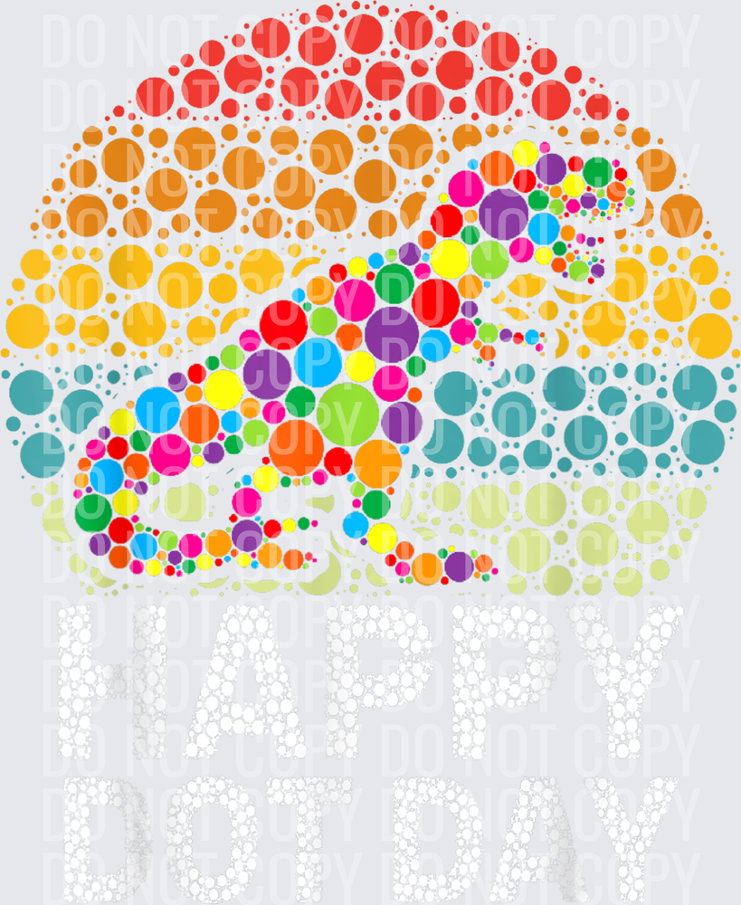 Happy-Dot-Day-T-Rex-Dinosaur-Lovers-Polka-Dot-Day-Boys-Kids-T-Shirt