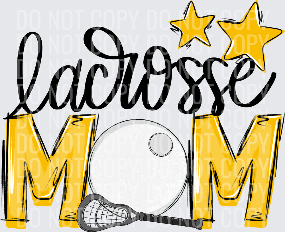 yellow lacrosse