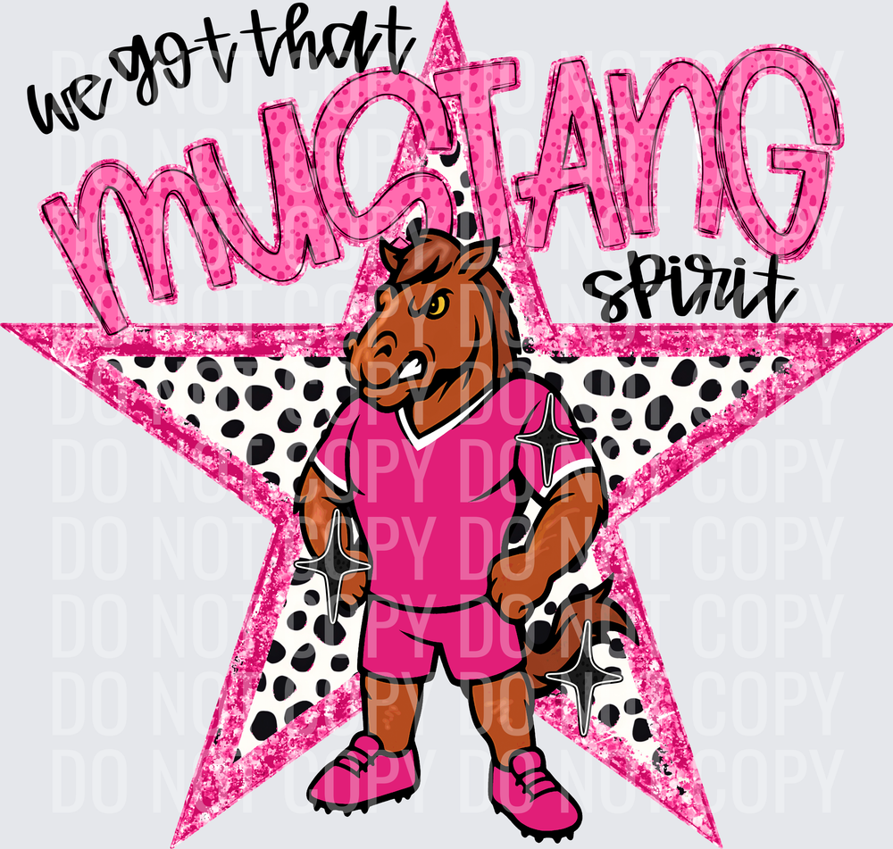KayndiDesigns 09.26 We Got That Spirit Mustang Pink