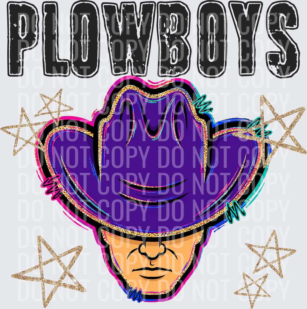 KayndiDesigns 08.26 Grunge Varsity Plowboys