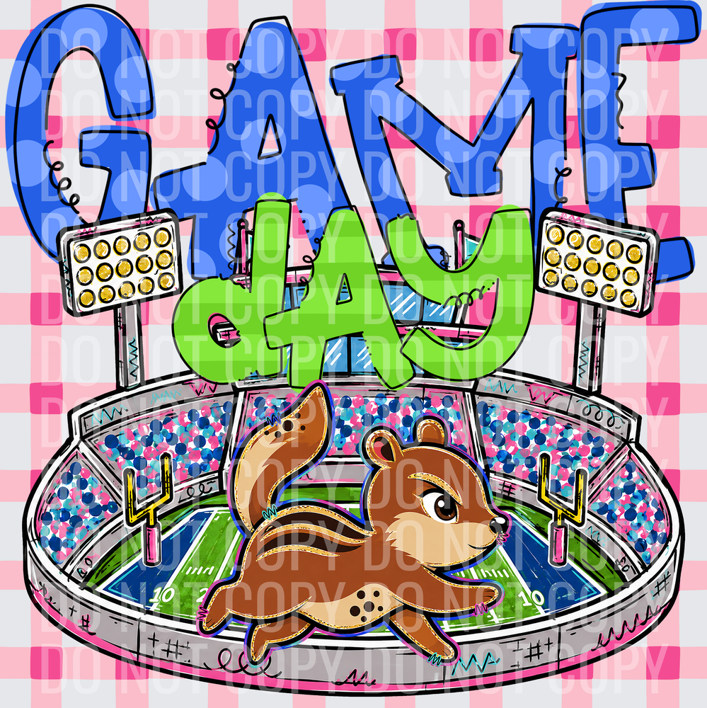 KayndiDesigns 08.26 Game Day Stadium Chipmunks