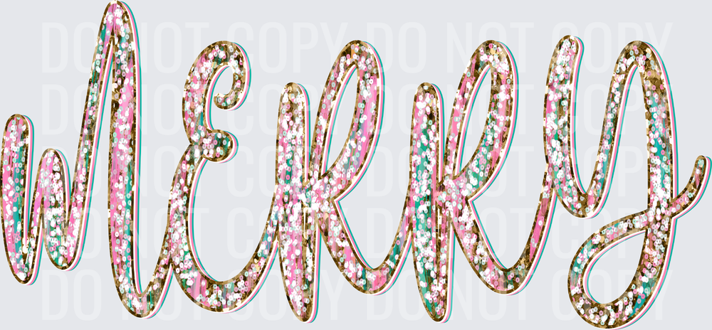 Glitter merry