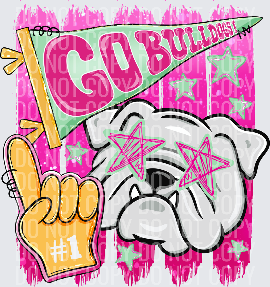 Go bulldogs preppy