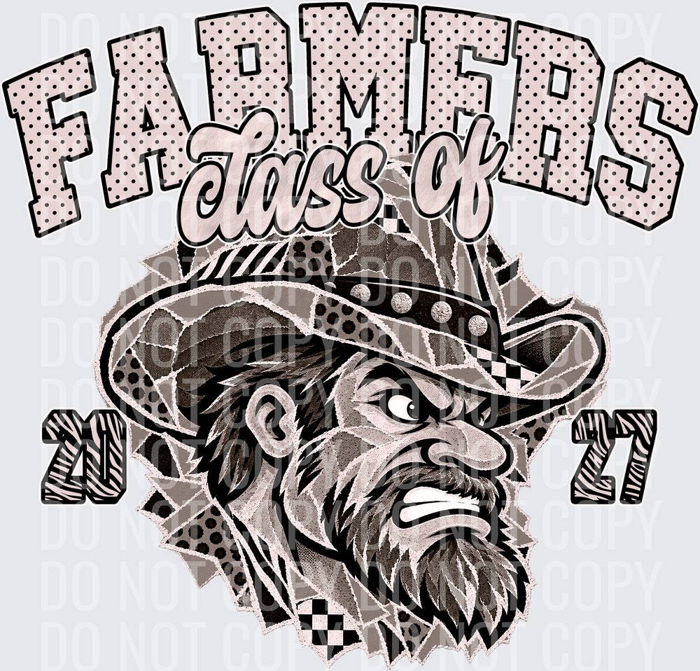 KayndiDesigns 10.26 Class of 2027 Neutral Farmers